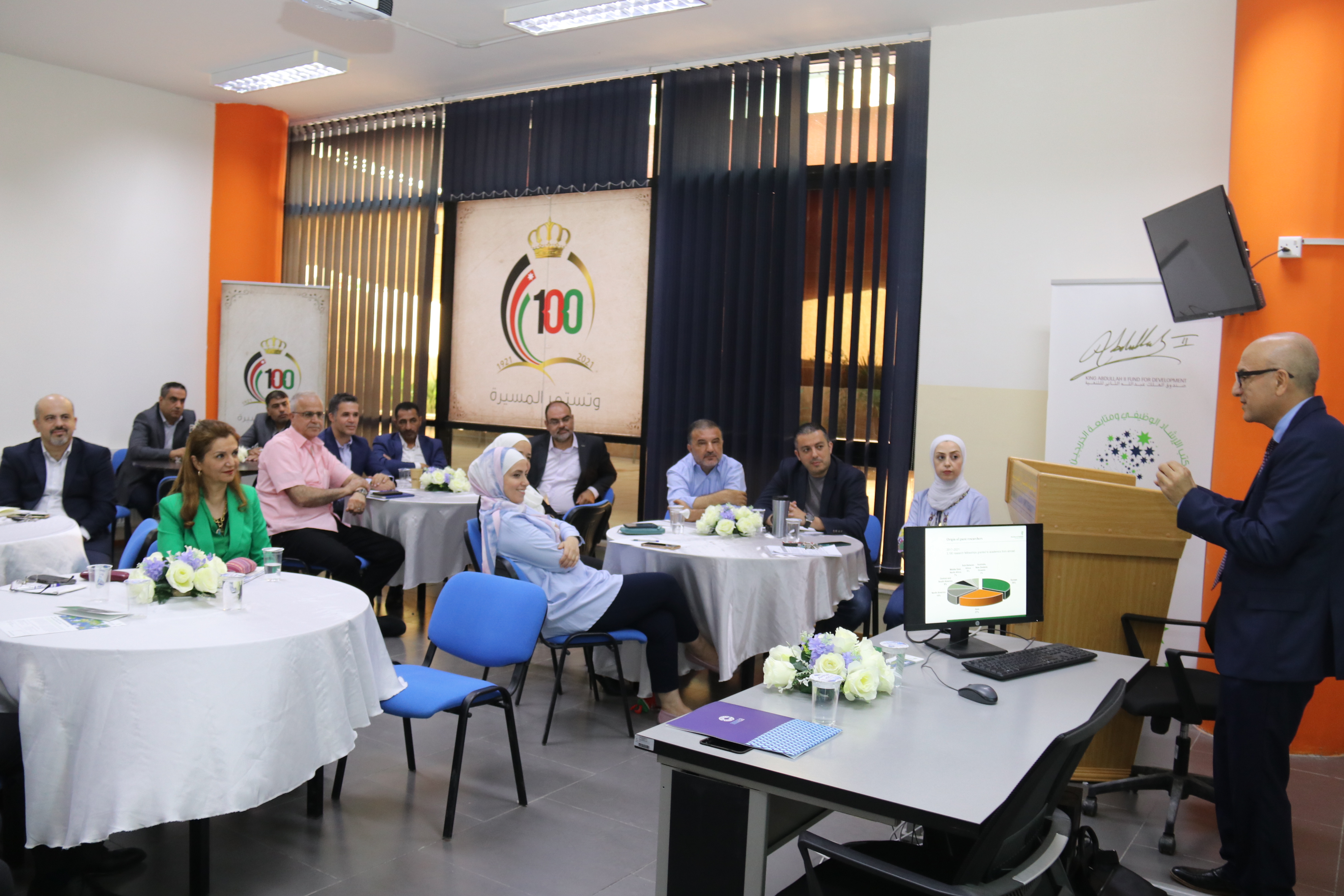 جامعة عمان العربية تنظم ورشة حول فرص التعاون مع مؤسسة ألكسندر فون همبولت الألمانية3