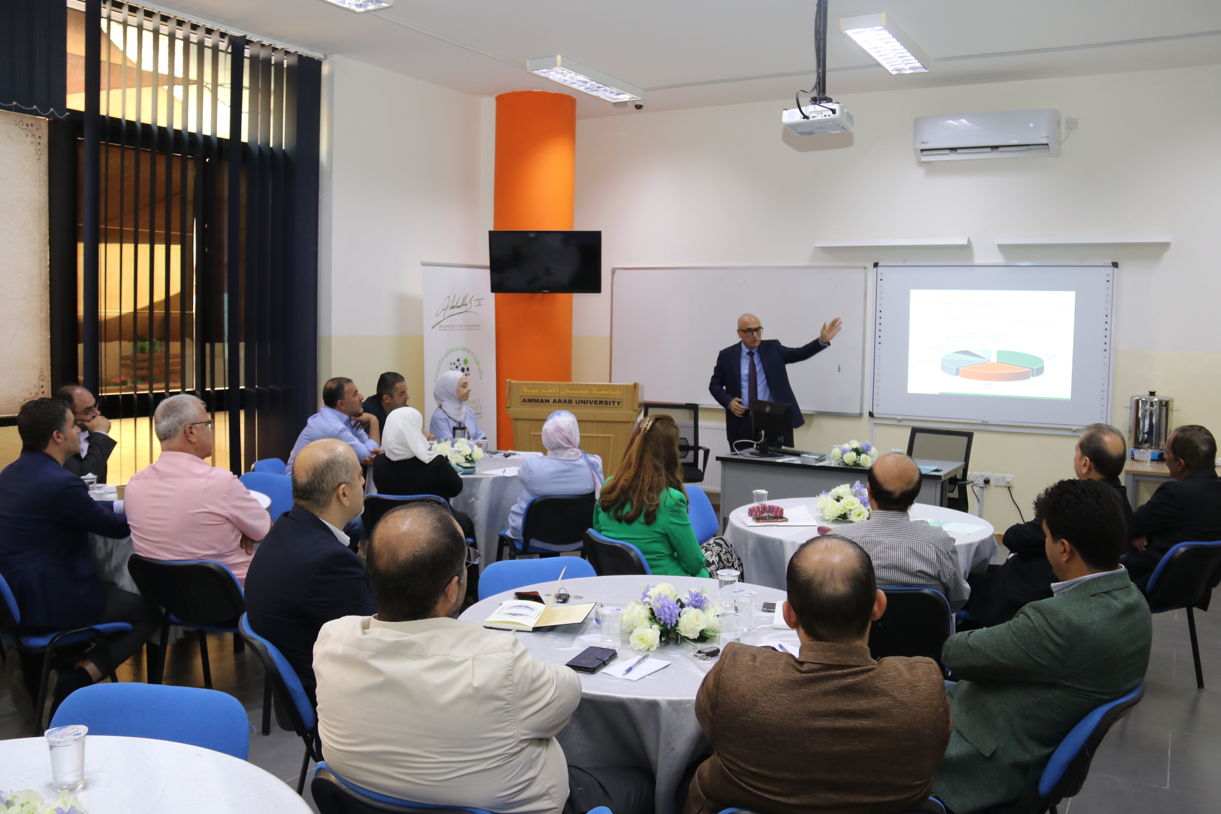 جامعة عمان العربية تنظم ورشة حول فرص التعاون مع مؤسسة ألكسندر فون همبولت الألمانية4