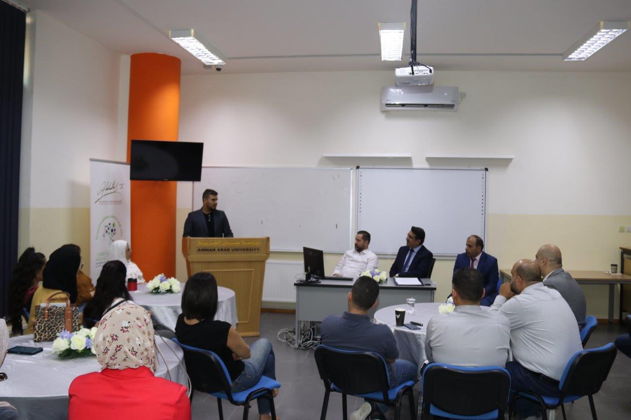 كلية العلوم الحاسوبية والمعلوماتية في "عمان العربية" تكرم الطلبة الفائزين بمسابقة Cyber Talent العالمية9