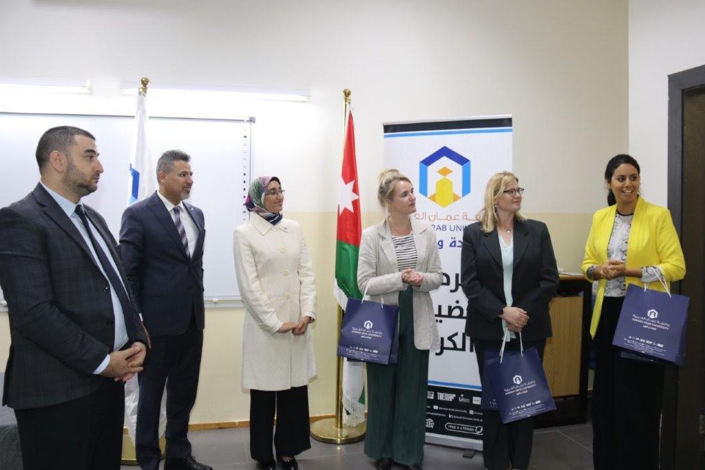 "عمان العربية" تستقبل وفداً من عدة جامعات هولندية لبحث سبل التعاون53
