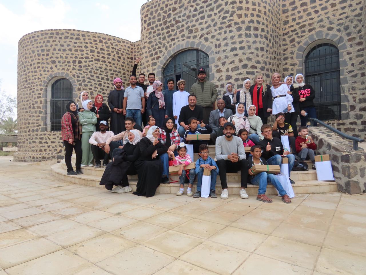 يوم تطوعي لطلبة التربية الخاصة في جامعة عمان العربية للأطفال ذوي الإعاقة1