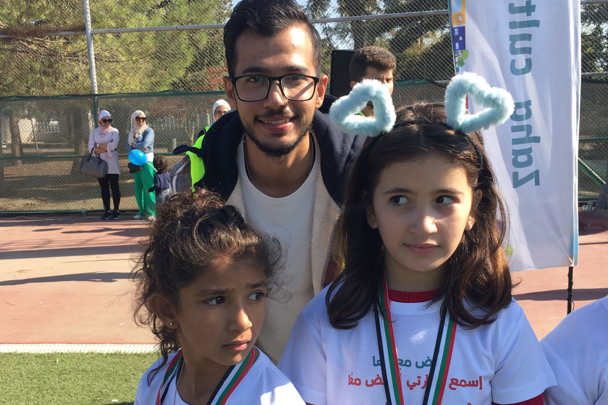 تربوية عمان العربية تشارك في ماراثون الأشخاص ذوي الاعاقة2