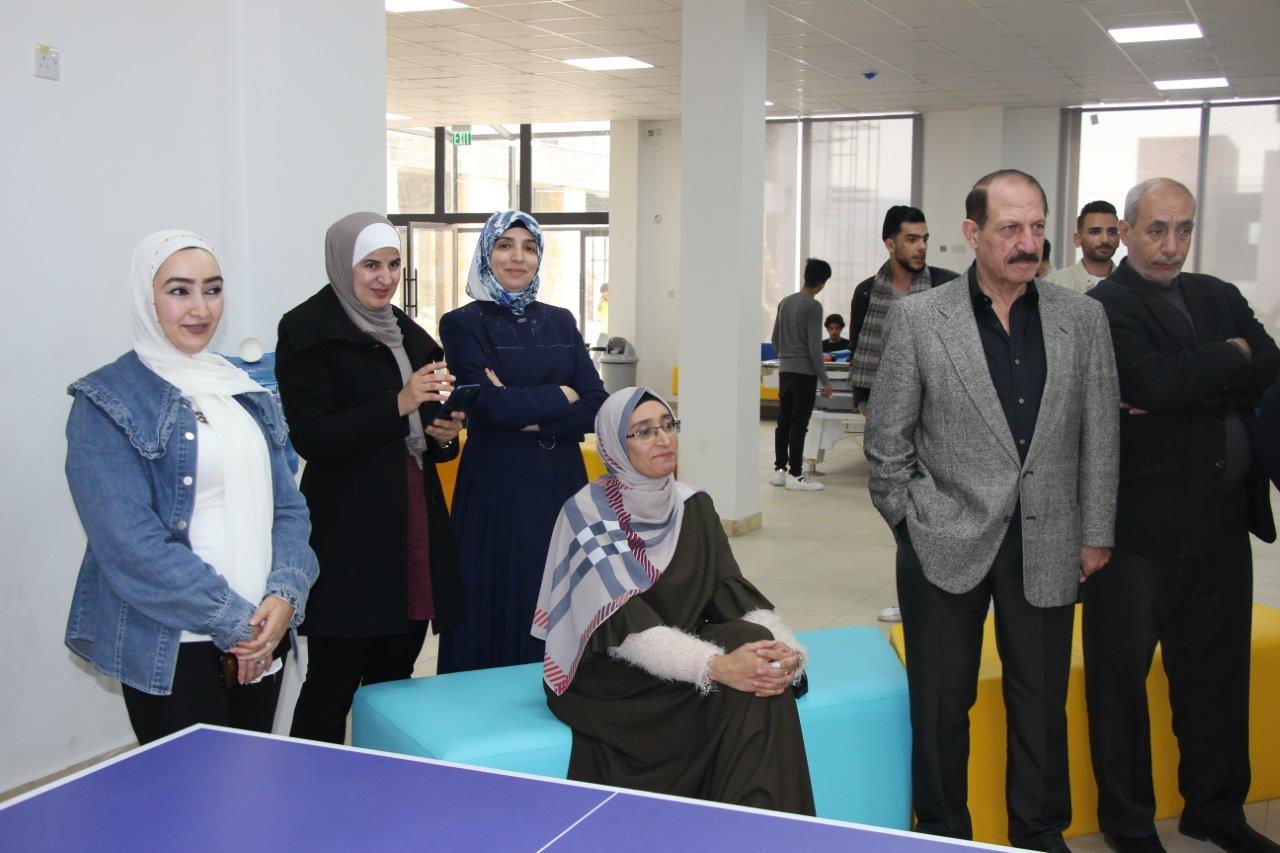 بطولة تنس طاولة لأعضاء الهيئتين التدريسية والإدارية في "عمان العربية"3