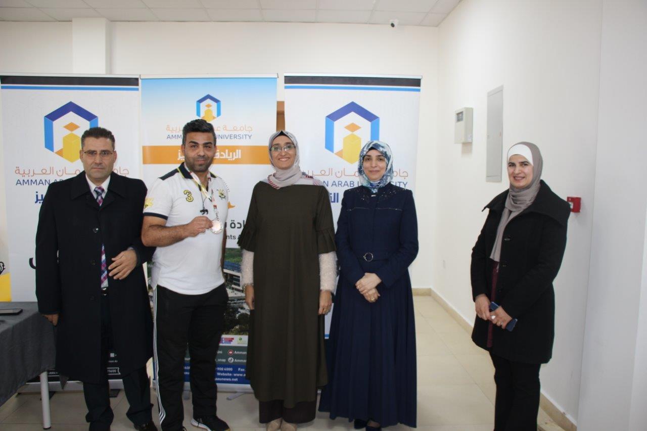 بطولة تنس طاولة لأعضاء الهيئتين التدريسية والإدارية في "عمان العربية"6