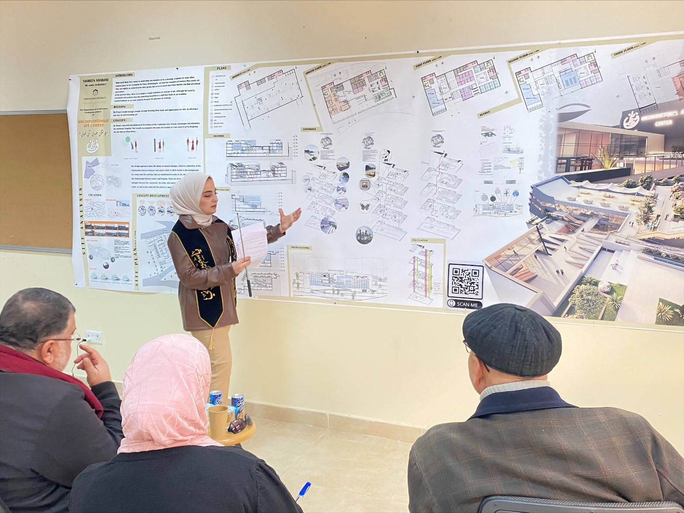 مشاريع تخرج تخدم المجتمع المحلي لطلبة هندسة " عمّان العربية "2