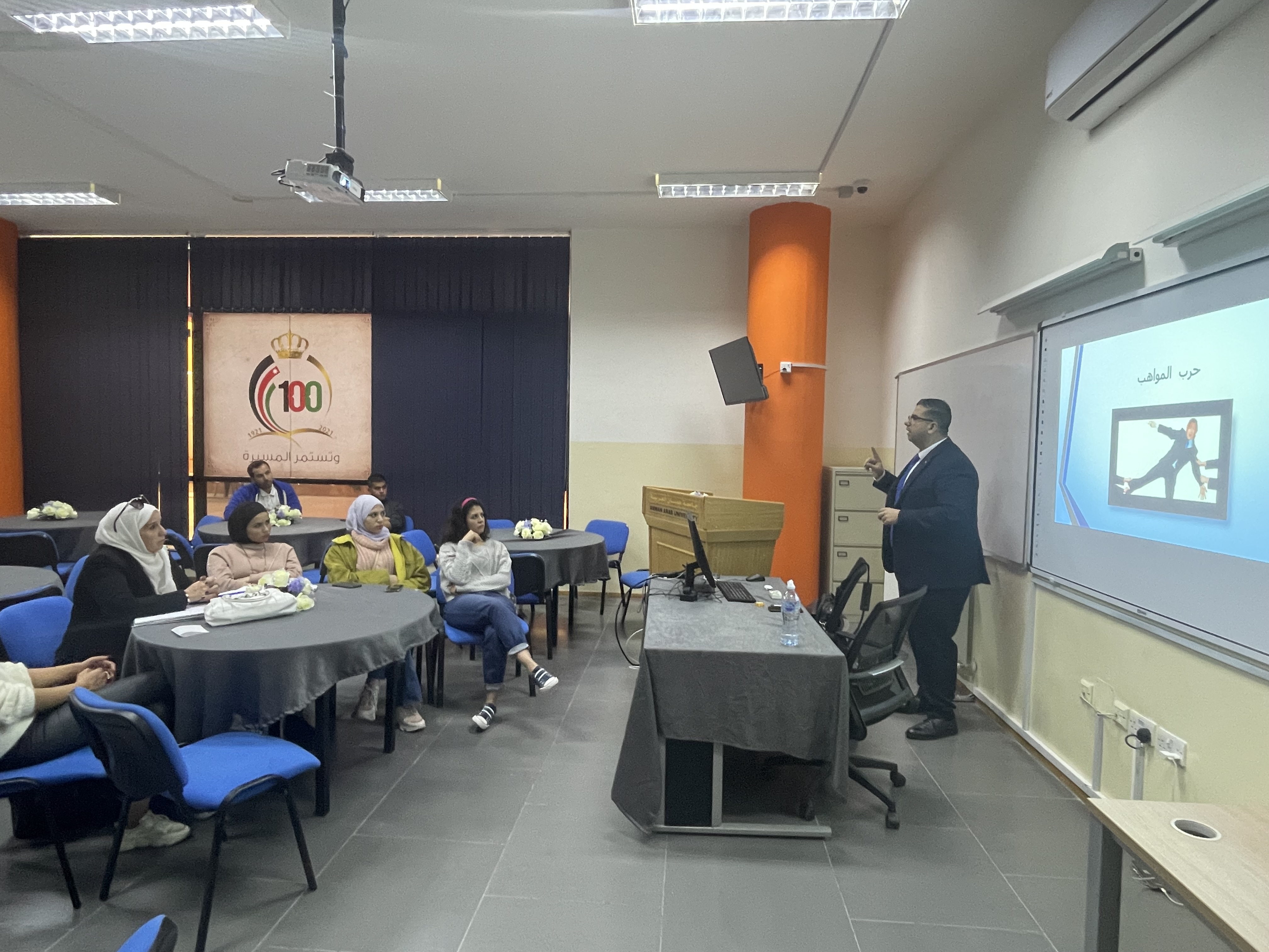 دورة تدريبية في ريادة الأعمال لطلبة "عمان العربية"3