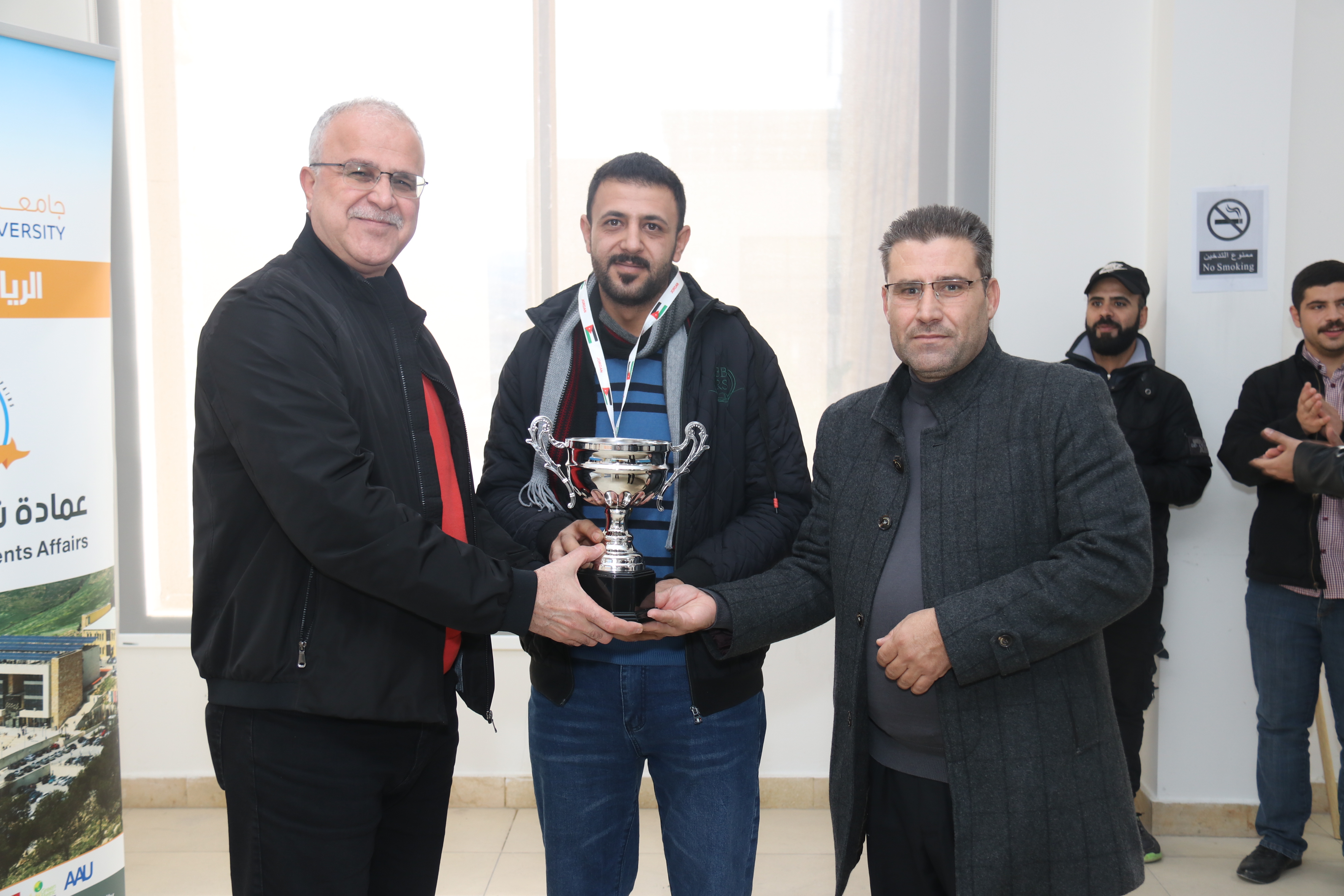 اختتام بطولة البلياردو لطلبة جامعة عمان العربية3