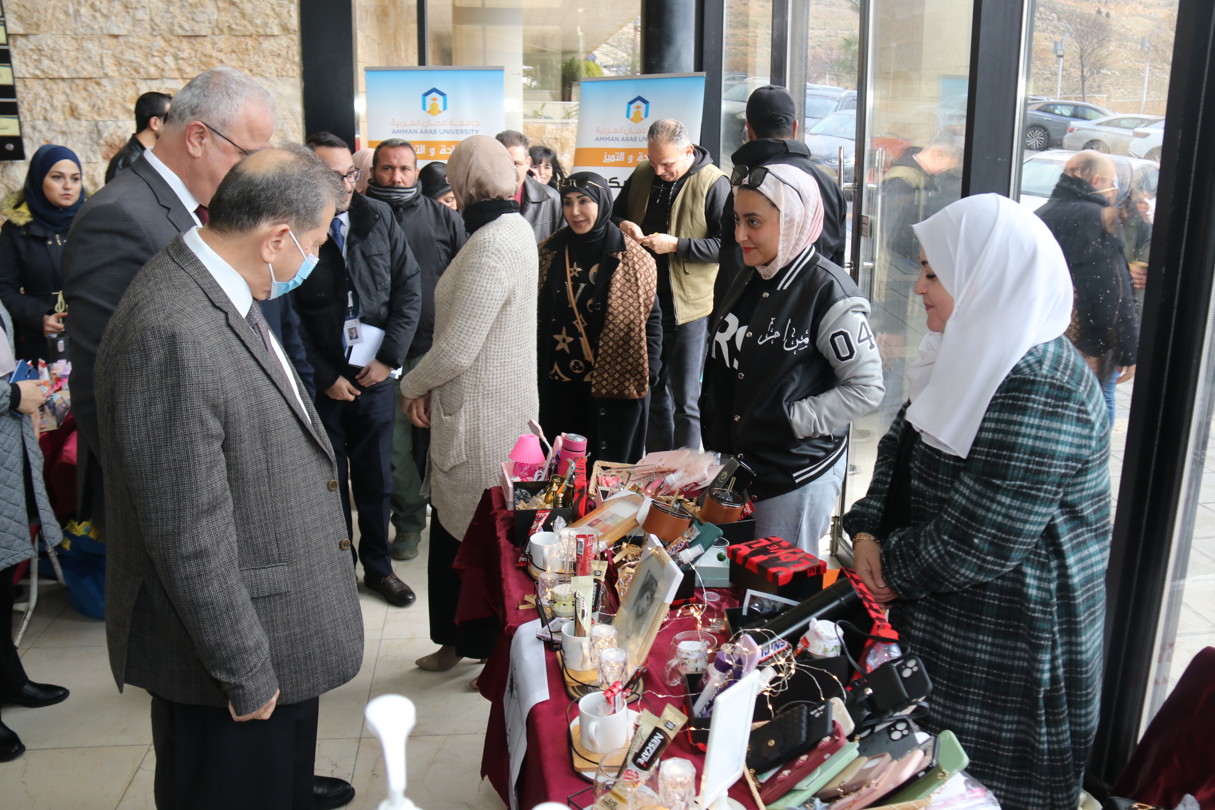 بازار أصحاب المشاريع الصغيرة لطلبة جامعة عمّان العربية1