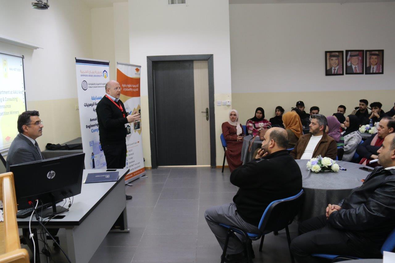 العلوم الحاسوبية والمعلوماتية في "عمان العربية" تنظم مسابقة هندسة البرمجيات الأولى  AAU-XDT 20234