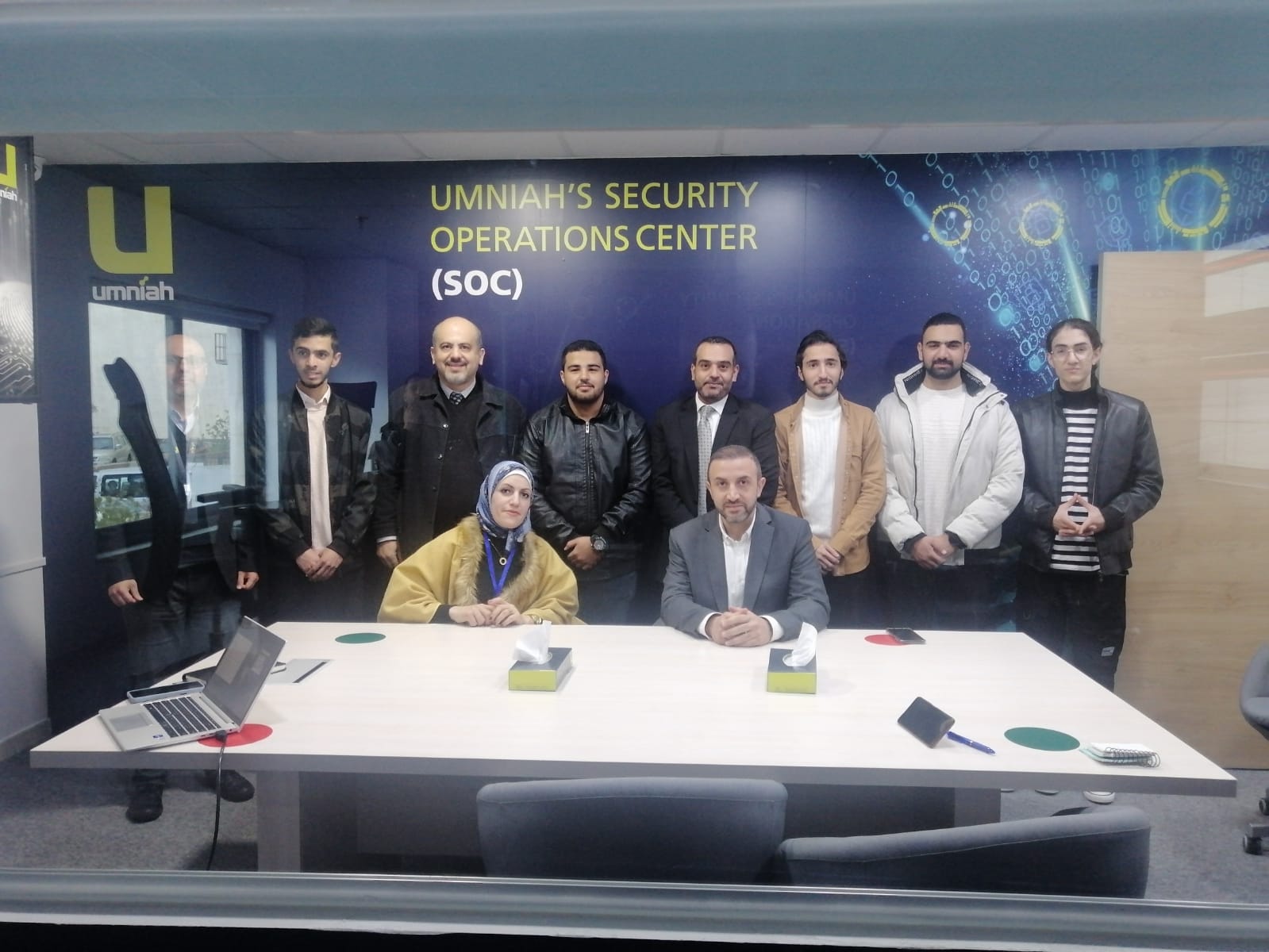 العلوم الحاسوبية والمعلوماتية في "عمان العربية" تنظم زيارة علمية لمركز أمنية لإدارة عمليات الأمن السيبراني (SOC)2