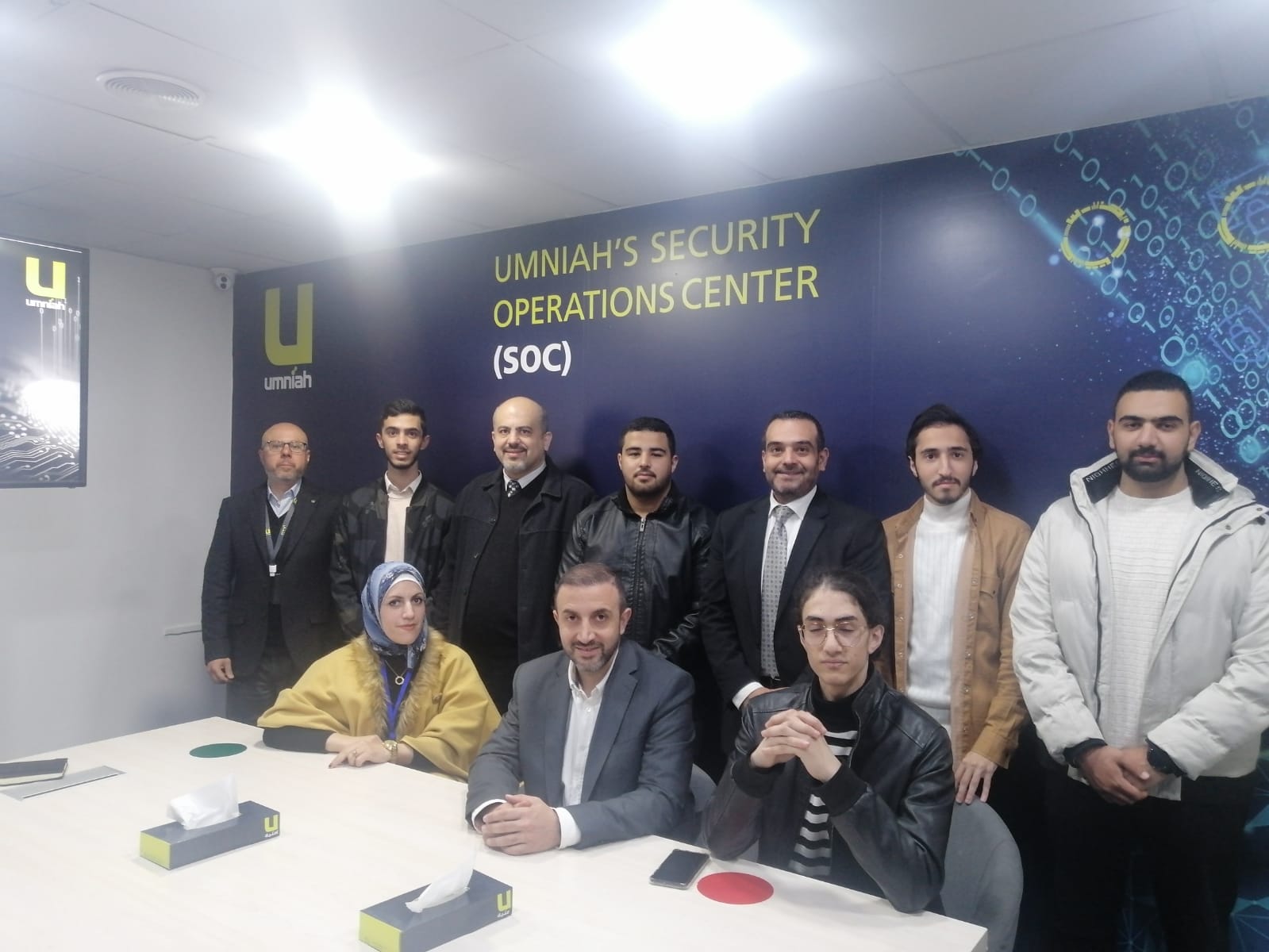 العلوم الحاسوبية والمعلوماتية في "عمان العربية" تنظم زيارة علمية لمركز أمنية لإدارة عمليات الأمن السيبراني (SOC)3