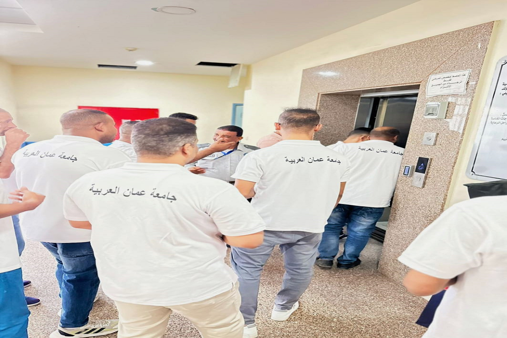 جامعة عمّان العربية تنفذ مبادرة "التبرع بالدم" في مستشفى غور الصافي5