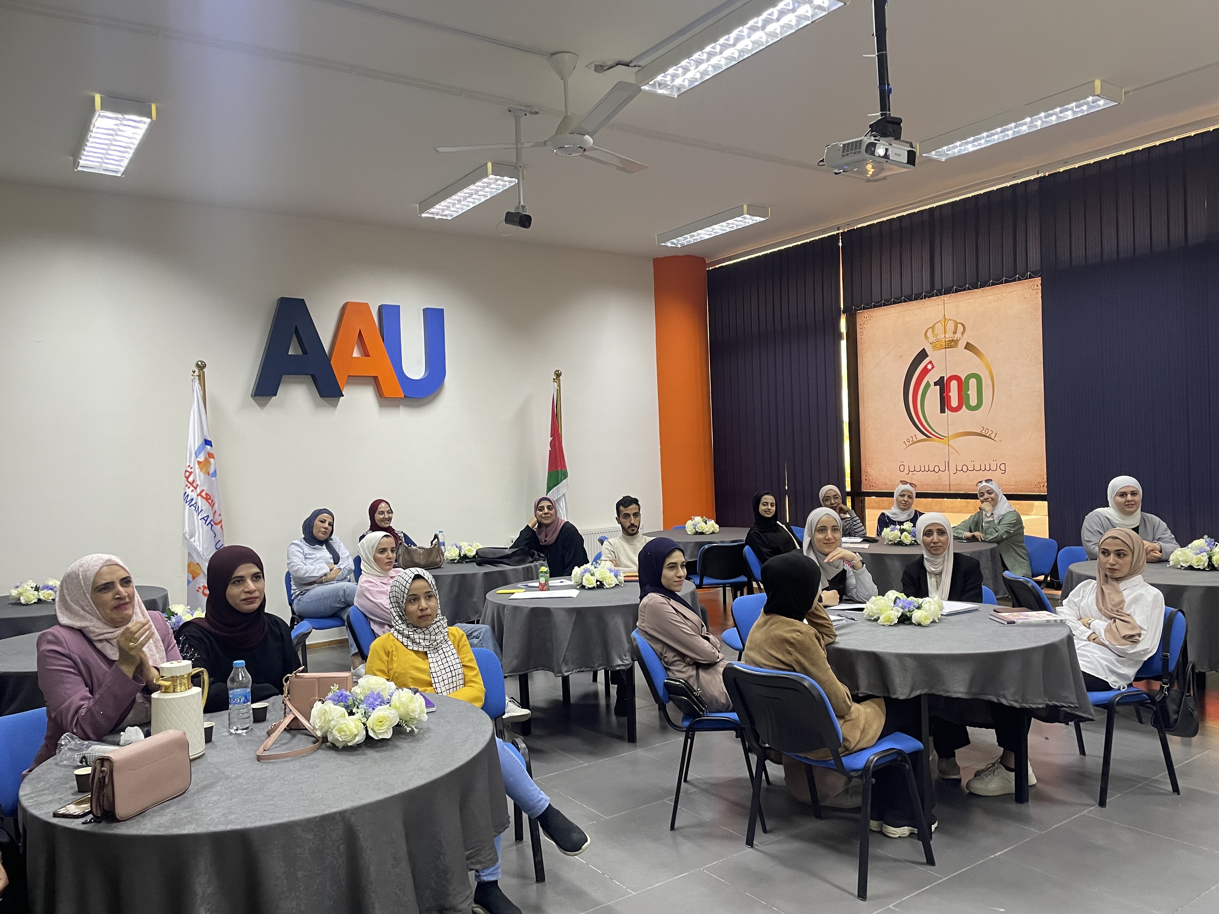 ورشة "التعلم مدى الحياة" لطلبة جامعة عمان العربية3