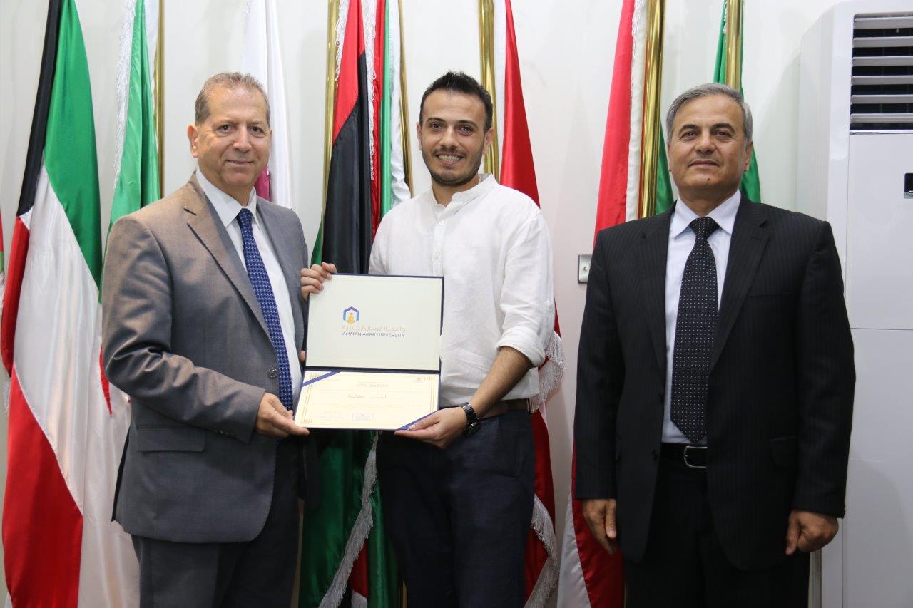 سلسلة مسابقات أكاديمية علمية لطلبة هندسة عمان العربية14
