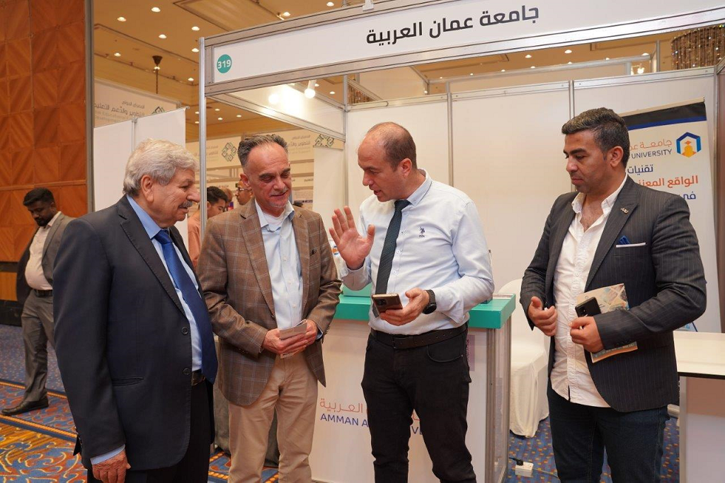 جامعة عمان العربية تشارك في فعاليات معرض (جيدس) في المملكة العربية السعودية2