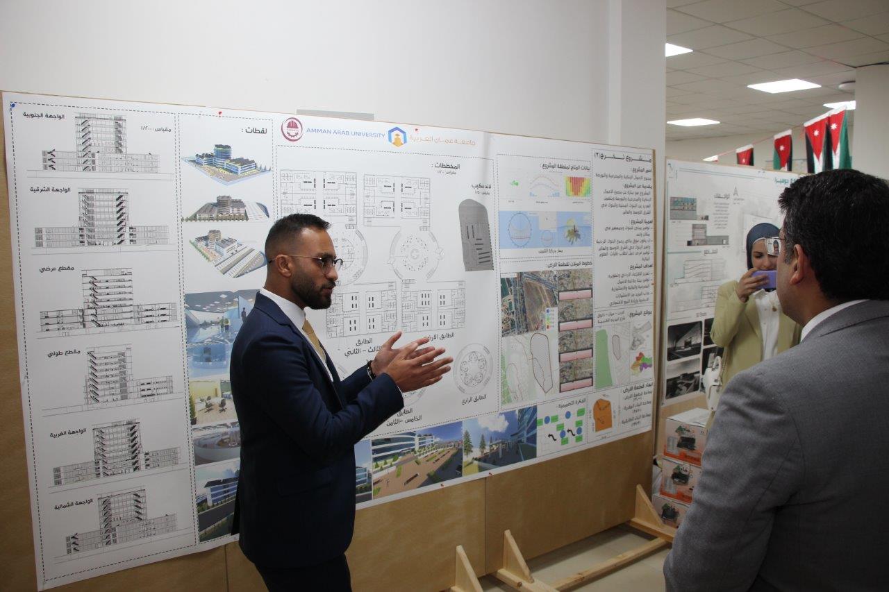 مشاريع ريادية تخدم المجتمع لطلبة هندسة العمارة في "عمّان العربية" 9