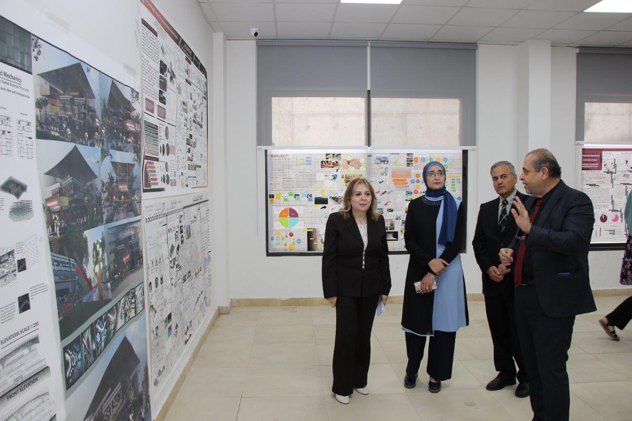 مشاريع ريادية تخدم المجتمع لطلبة هندسة العمارة في "عمّان العربية" 14
