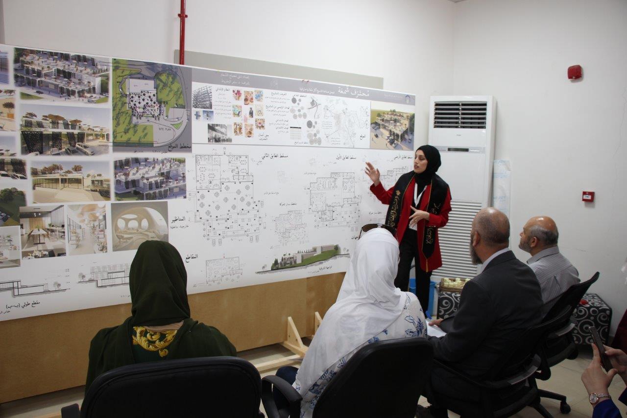 مشاريع ريادية تخدم المجتمع لطلبة هندسة العمارة في "عمّان العربية" 21