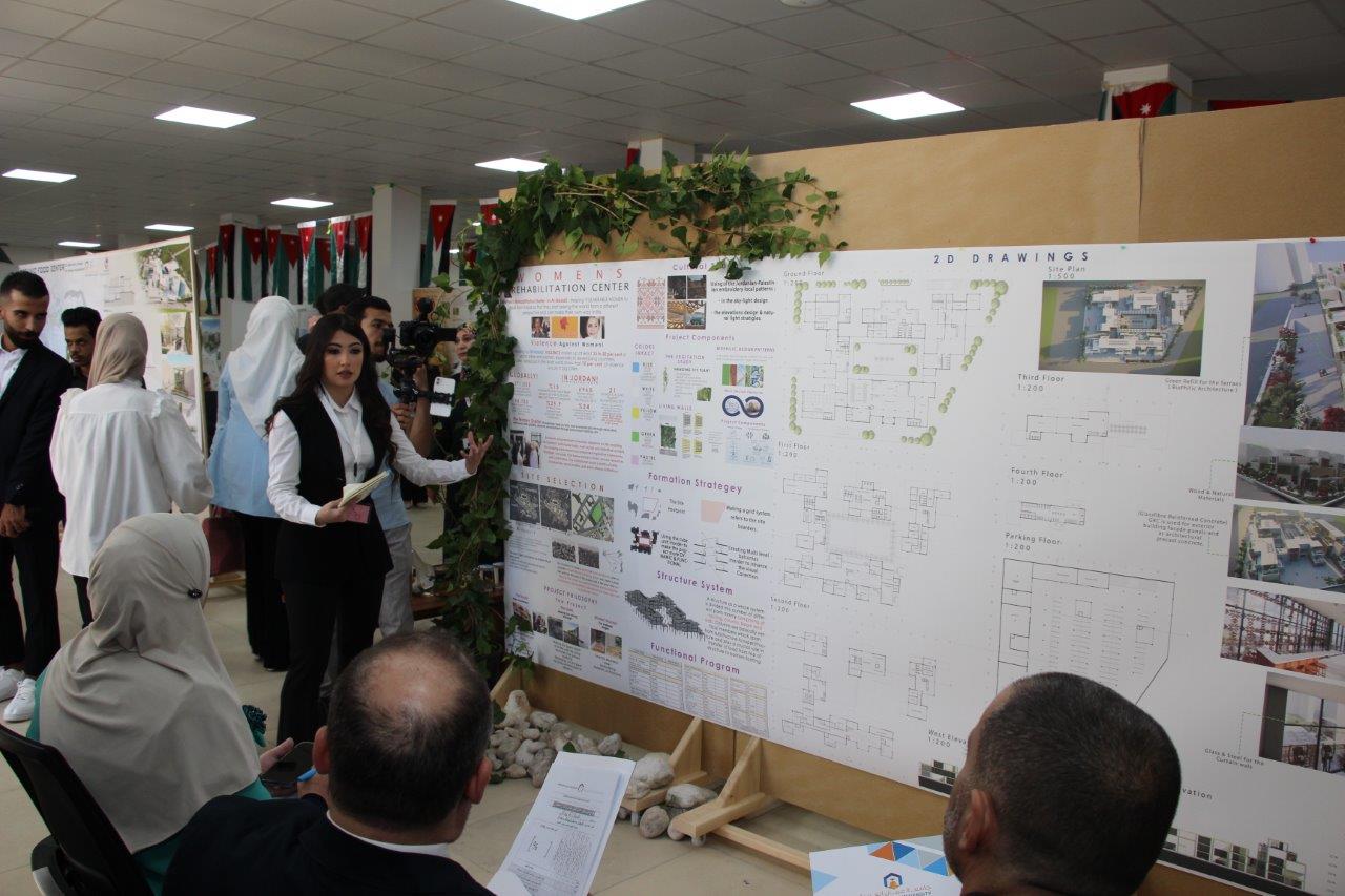 مشاريع ريادية تخدم المجتمع لطلبة هندسة العمارة في "عمّان العربية" 22