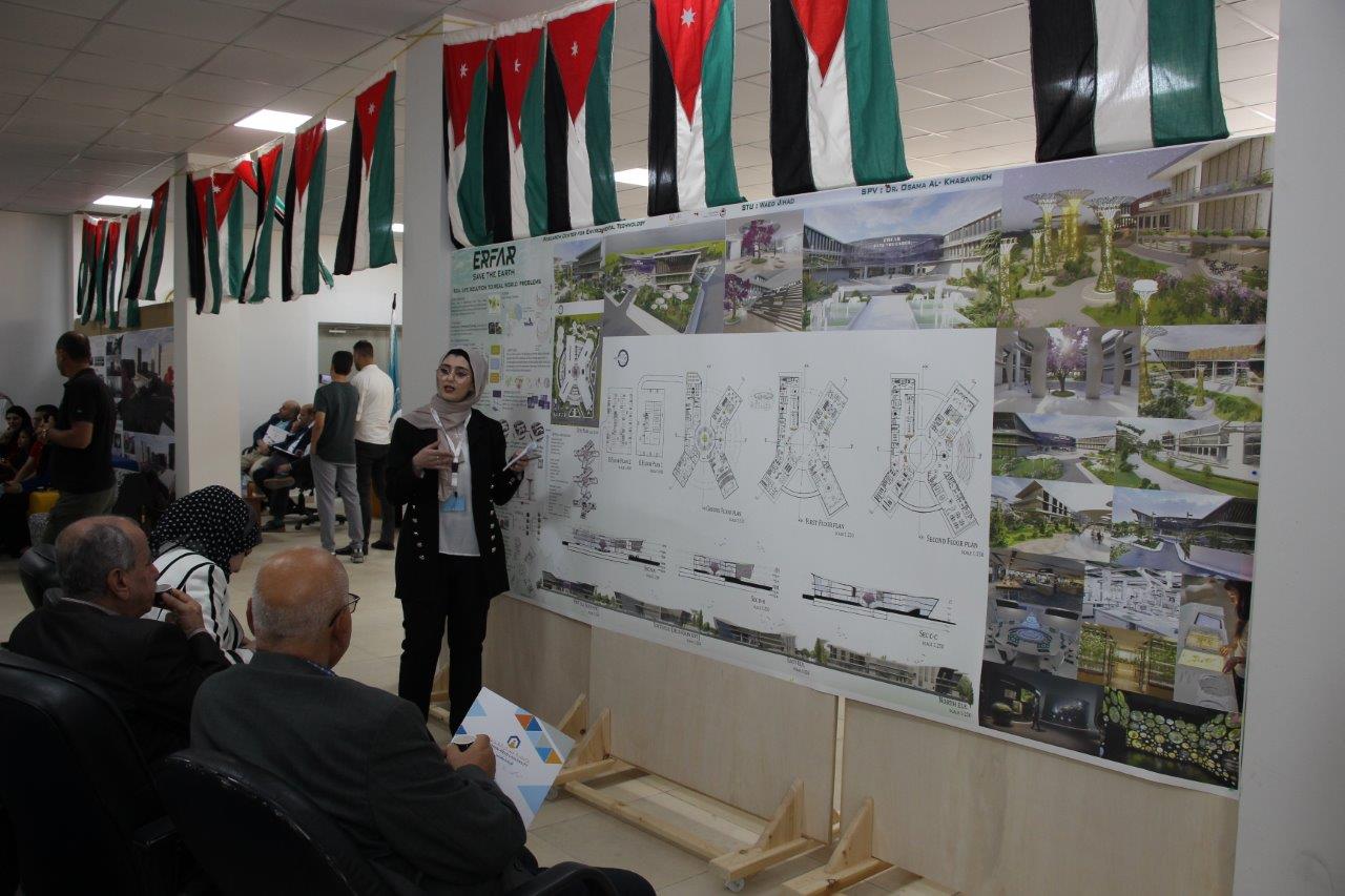 مشاريع ريادية تخدم المجتمع لطلبة هندسة العمارة في "عمّان العربية" 24