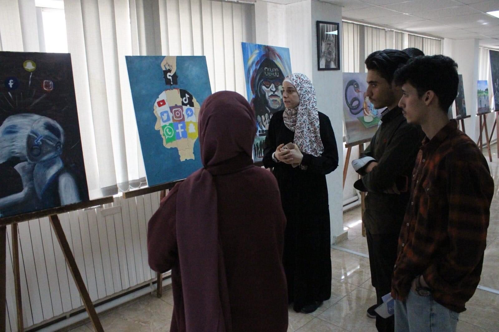وفد طلابي من "عمان العربية" يزور مركز السلم المجتمعي2