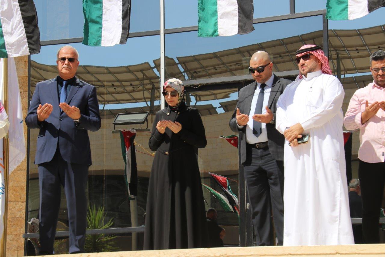 وقفة تضامنية في "عمان العربية" مع الأشقاء في غزة الصمود 7