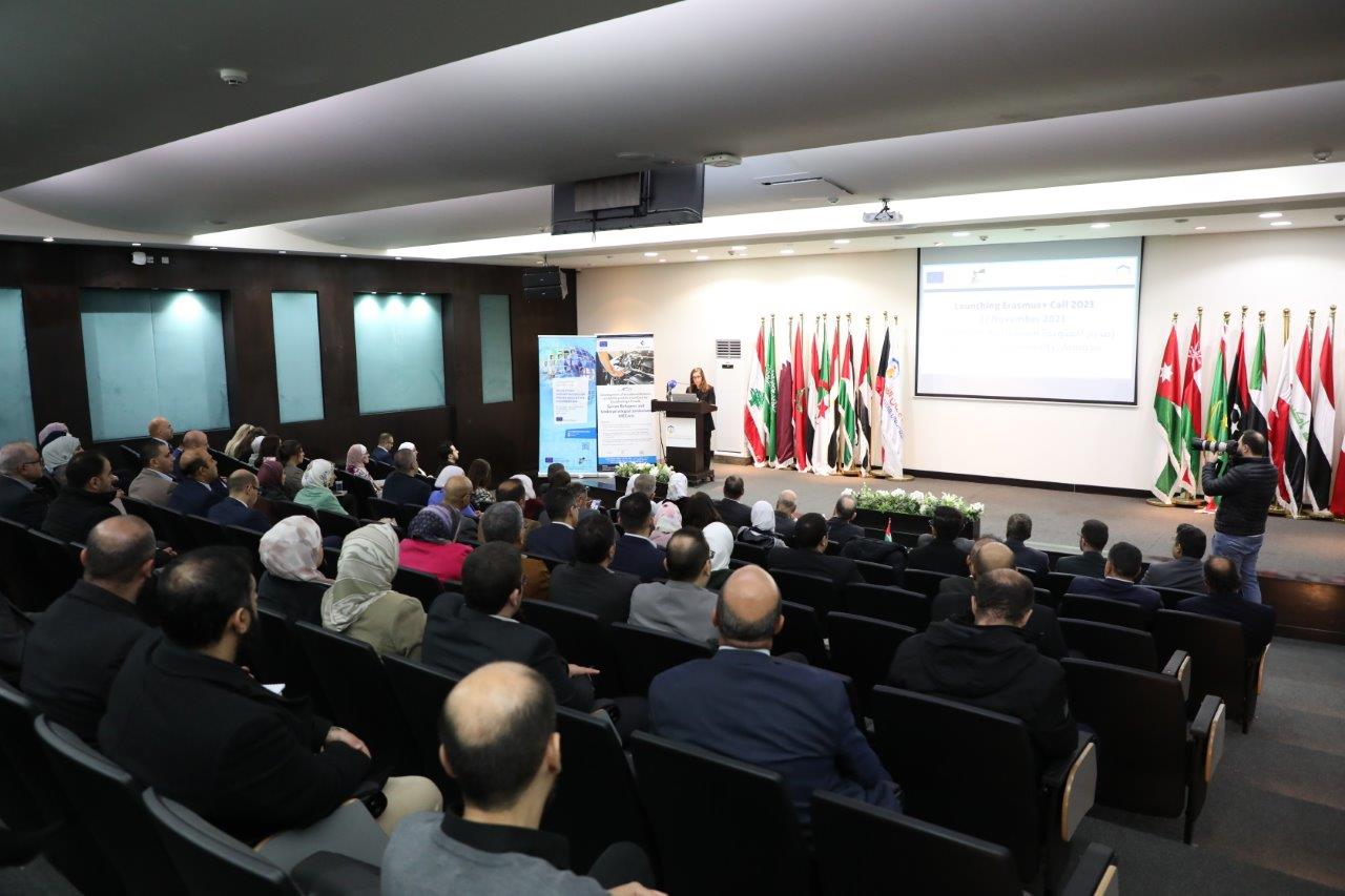 "عمان العربية" تستضيف اليوم التعريفي لإيراسموس بلس (Erasmus+) للجامعات الأردنية5