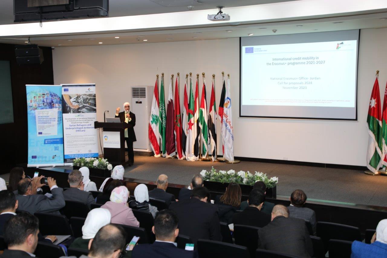 "عمان العربية" تستضيف اليوم التعريفي لإيراسموس بلس (Erasmus+) للجامعات الأردنية13