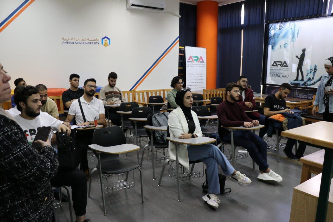 طلبة كلية العلوم الحاسوبية والمعلوماتية في "عمان العربية" يطلعون على تجربة شركة Step by Step 4