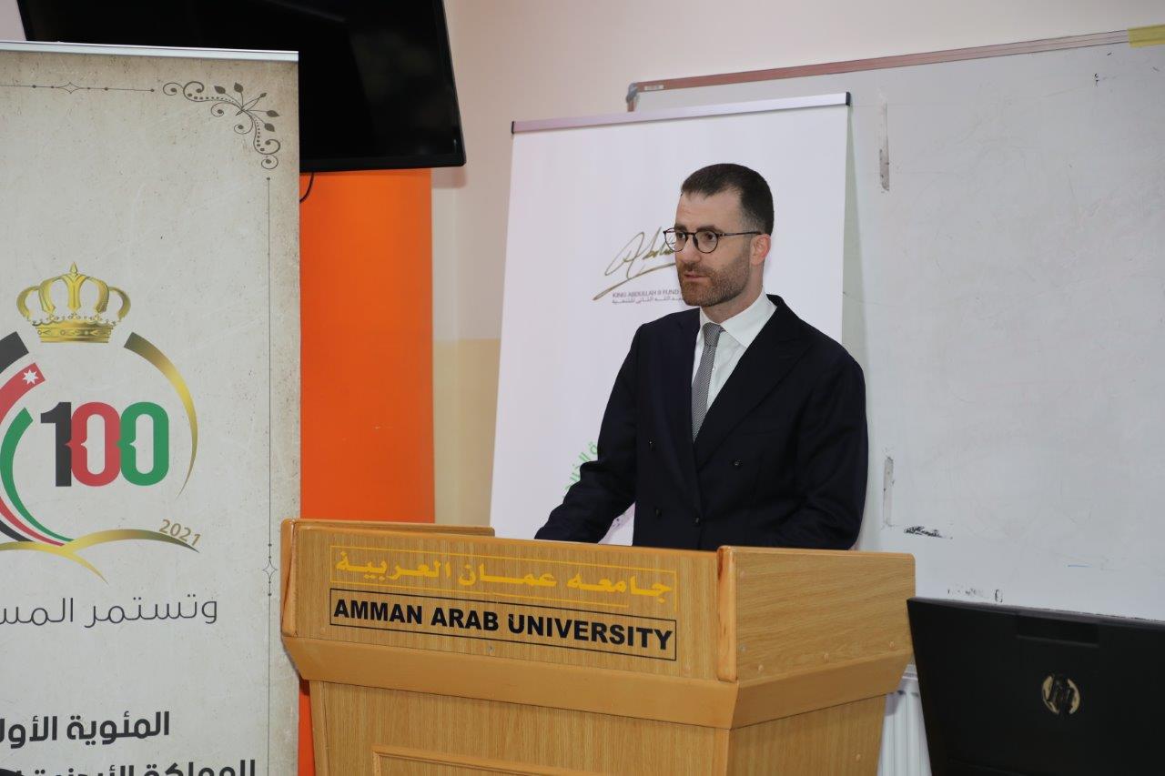 "عمان العربية" تستقبل وفداً من اللجنة الأمريكية للتبادل التعليمي فولبرايت - الأردن1