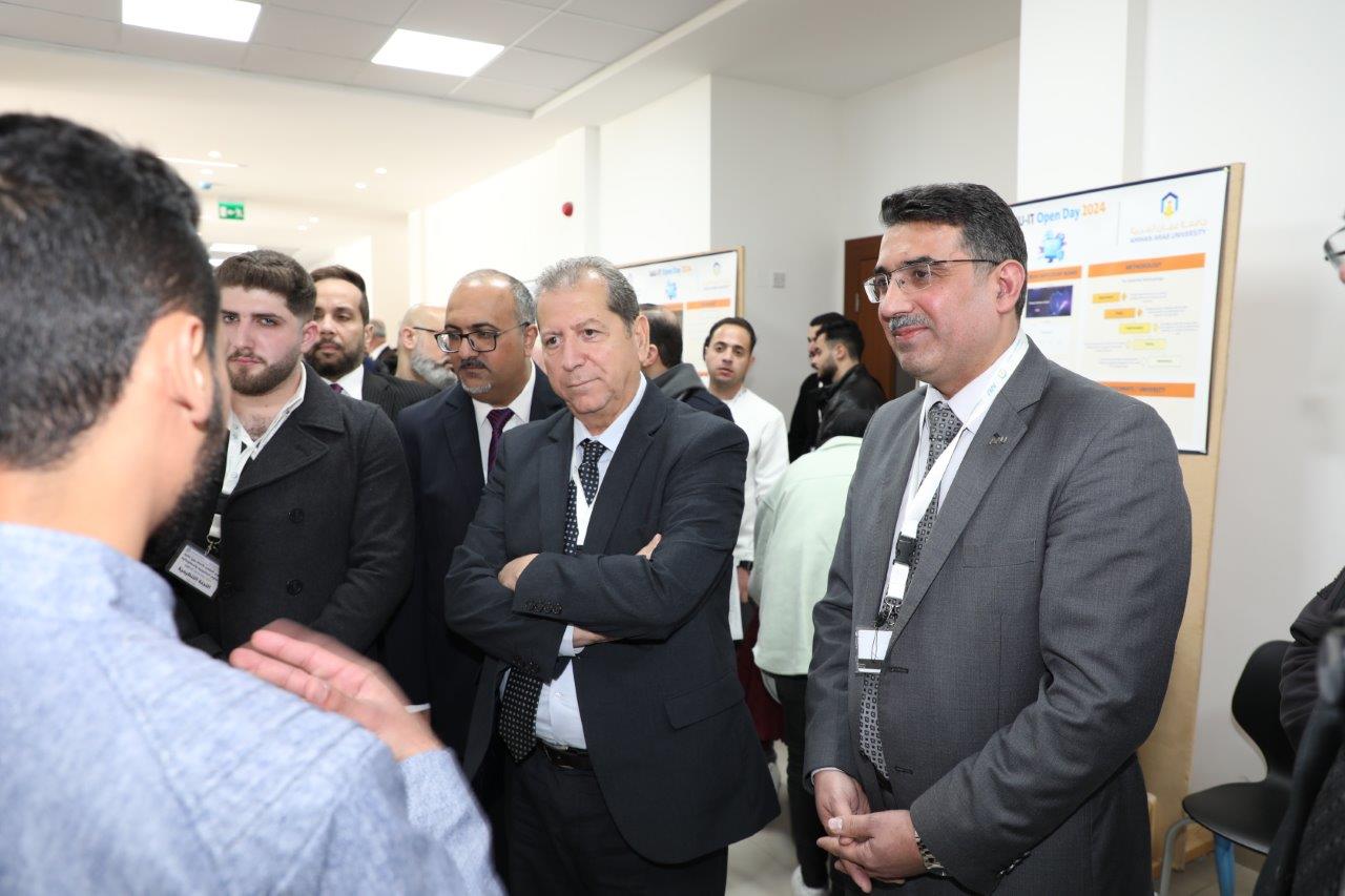 حاسوبية "عمان العربية" تقيم فعاليات اليوم العلمي المفتوح 2024 16