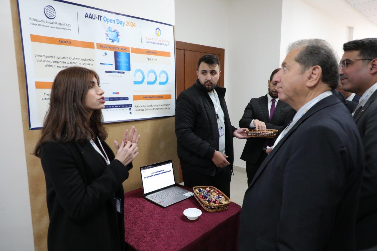حاسوبية "عمان العربية" تقيم فعاليات اليوم العلمي المفتوح 2024 19