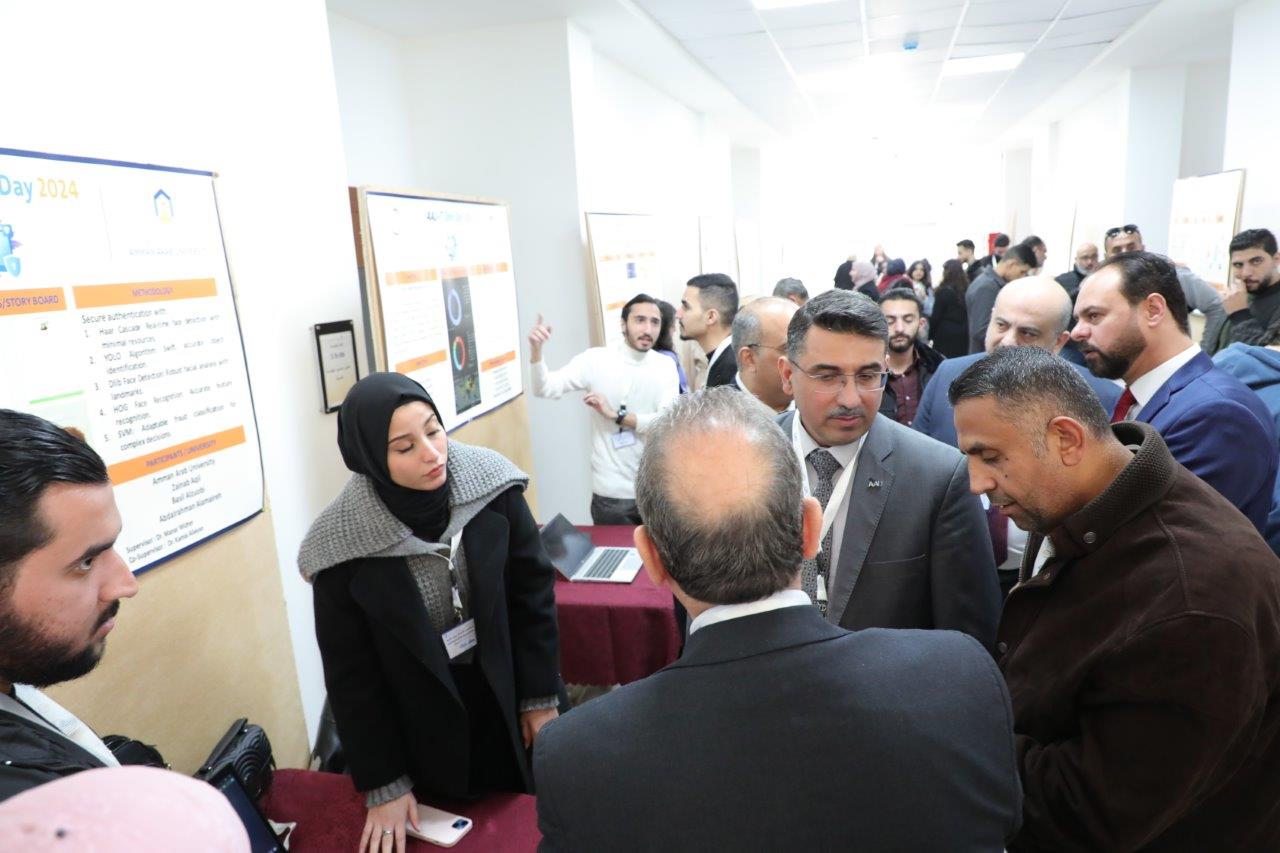 حاسوبية "عمان العربية" تقيم فعاليات اليوم العلمي المفتوح 2024 21