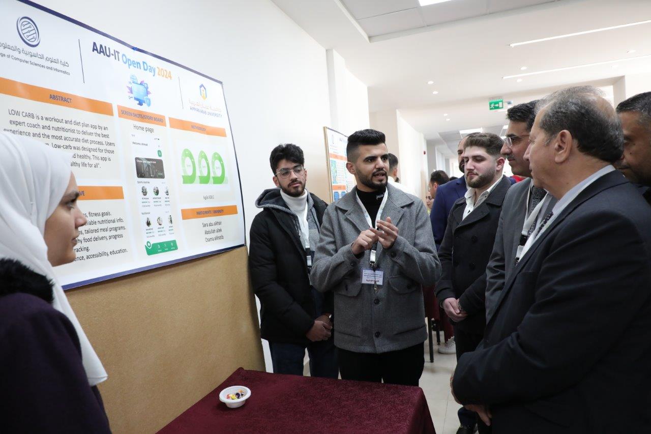 حاسوبية "عمان العربية" تقيم فعاليات اليوم العلمي المفتوح 2024 24