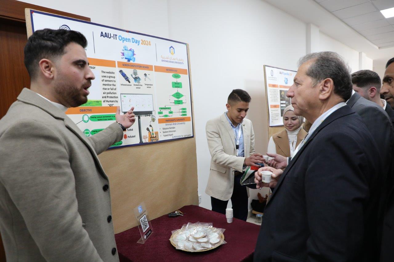 حاسوبية "عمان العربية" تقيم فعاليات اليوم العلمي المفتوح 2024 26