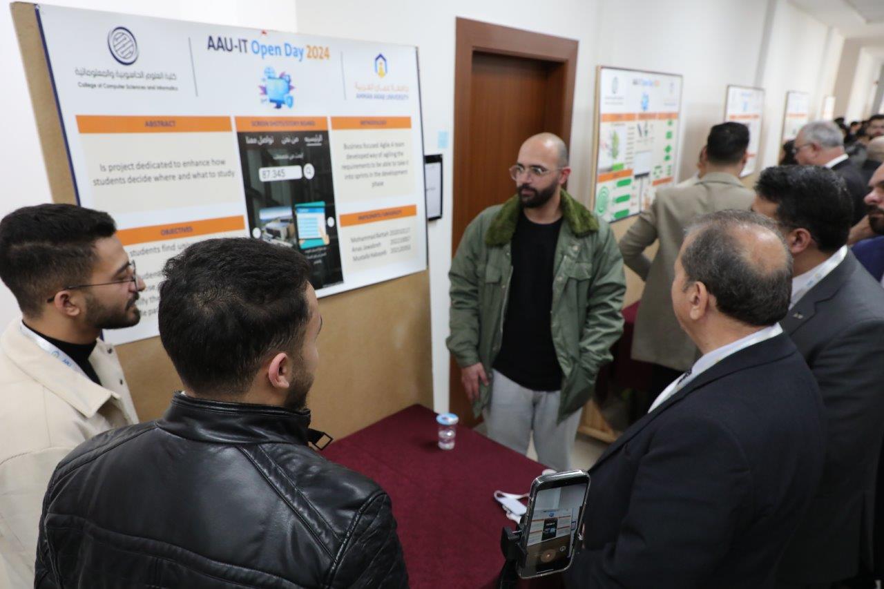 حاسوبية "عمان العربية" تقيم فعاليات اليوم العلمي المفتوح 2024 27