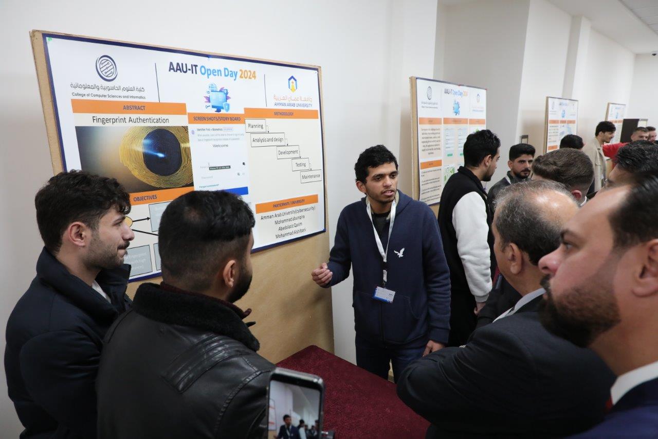 حاسوبية "عمان العربية" تقيم فعاليات اليوم العلمي المفتوح 2024 32