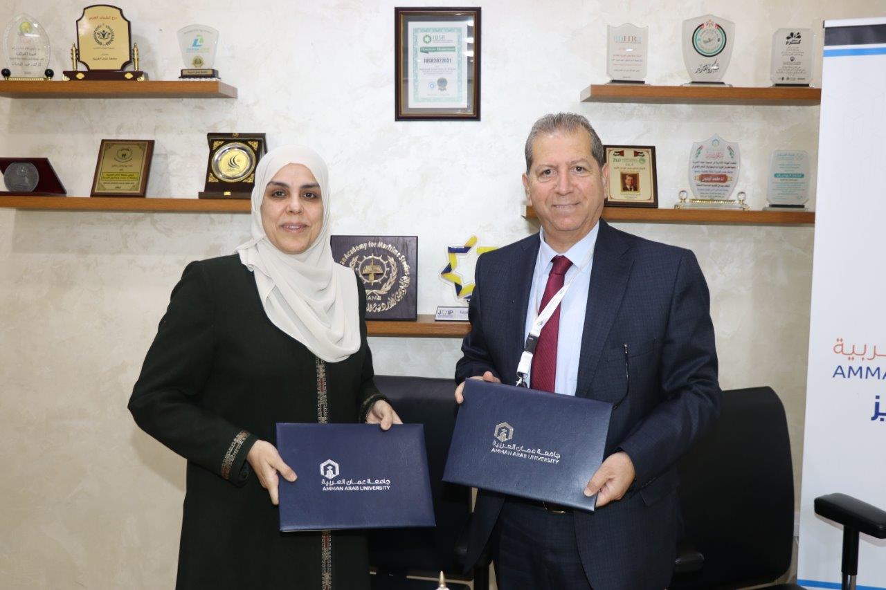اتفاقية تعاون بين "عمان العربية" ومنتدى تدريب وتمكين المرأة والطفل5