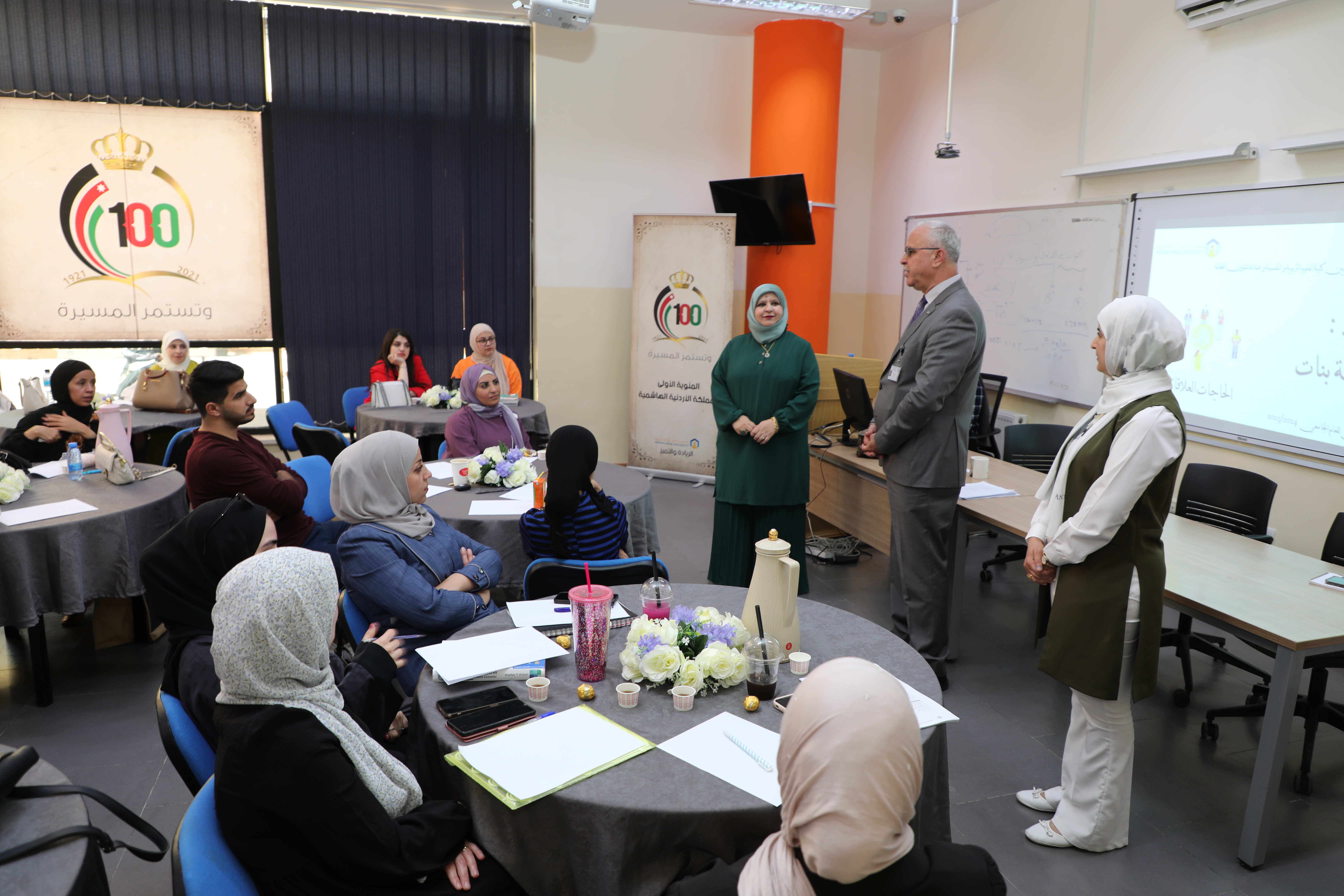 ورشة تدريبية حول " الحاجات العلاقاتية " في "عمان العربية"1