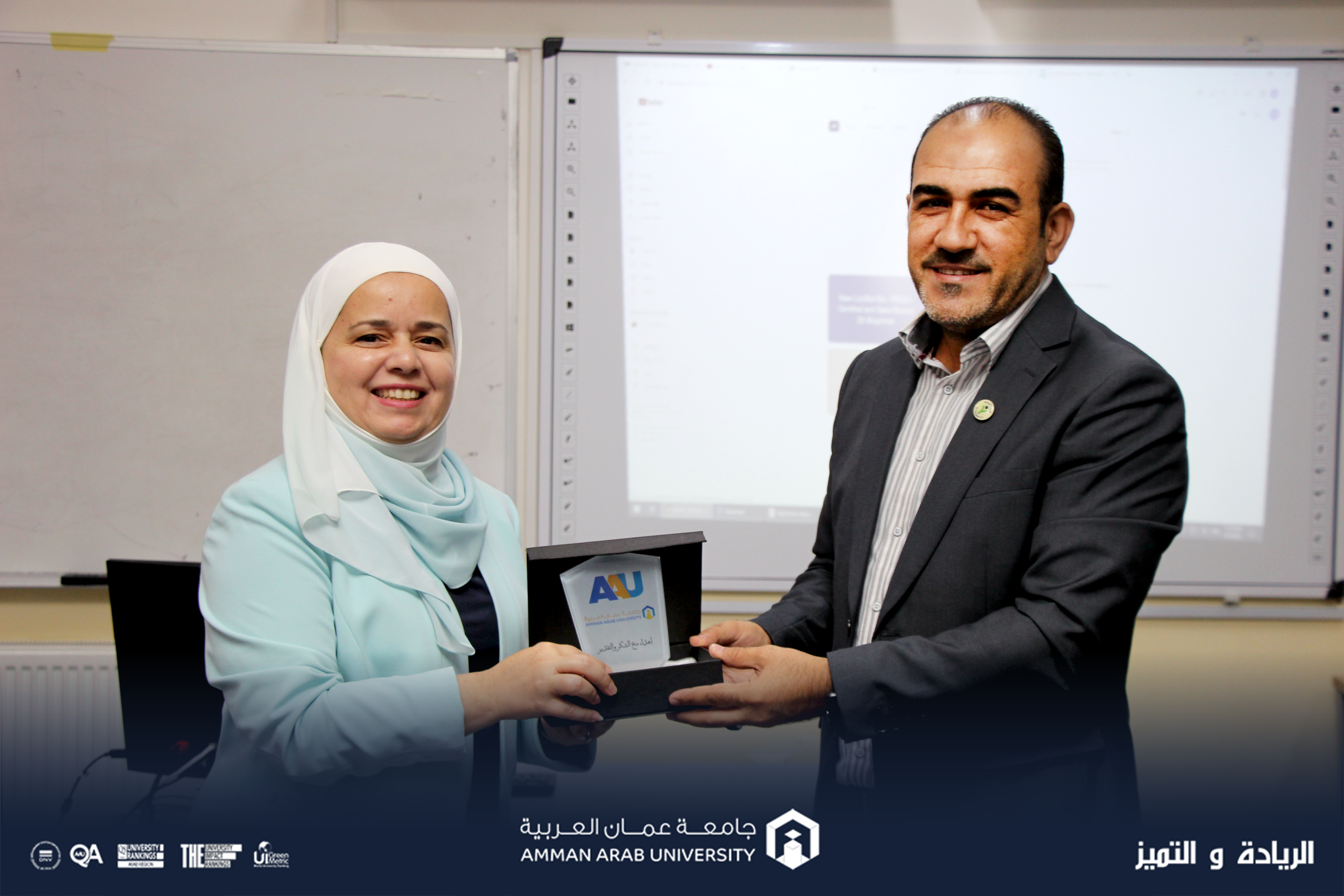 ورشة " تقنية طباعة الأنسجة ثلاثية الأبعاد والدور الحيوي" في جامعة عمان العربية