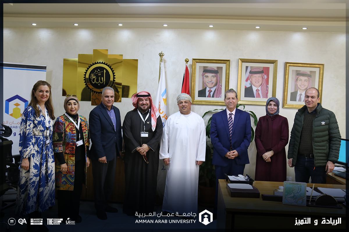 بحث سبل التعاون بين "عمان العربية" وسفارة سلطنة عُمان