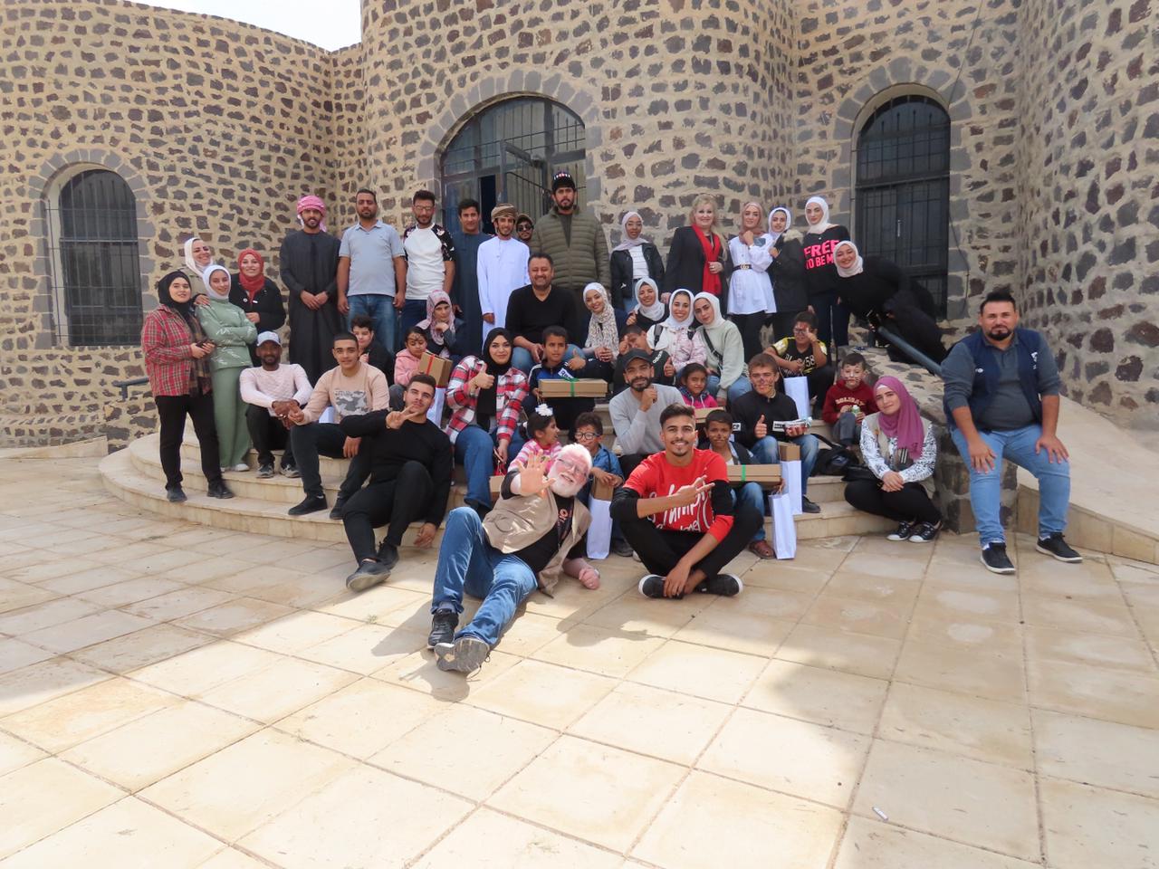 يوم تطوعي لطلبة التربية الخاصة في جامعة عمان العربية للأطفال ذوي الإعاقة